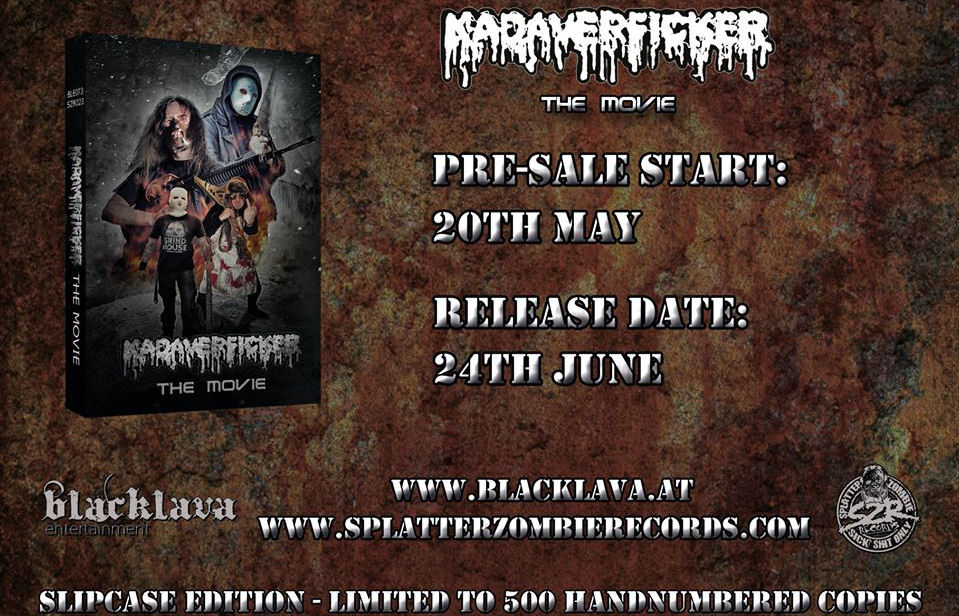 Kadaverficker – The Movie · Black Lava Entertainment / Splatter Zombie Records · Limited Slipcase Edition