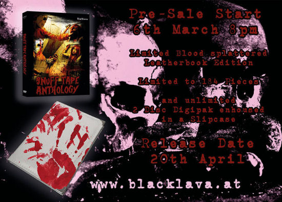 El Gore's Snuff Tape Anthology · Black Lava Entertainment · Blood Splattered Leatherbook Edition