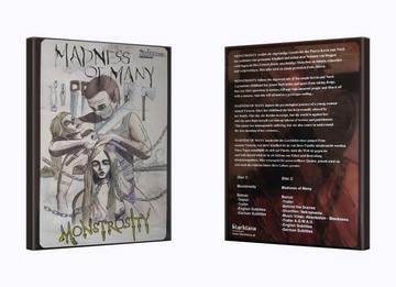 Madness of Many / Monstrosity (Double Feature) · Black Lava Entertainment · Cover A