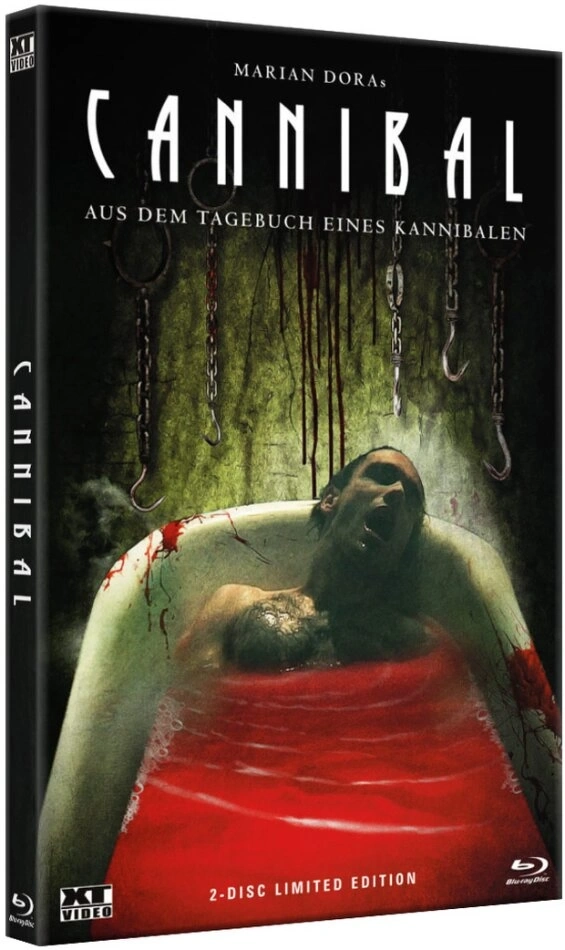 Cannibal – Aus dem Tagebuch eines Kannibalen · Label nicht separat belegt · Große Hartbox · Coverbuchstabe und Abbildung nicht belegt