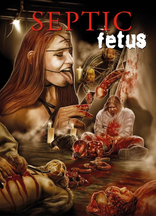 Fetus / Septic (Double Feature) · UncutTV / UltraVisual Films · Cover D · Ralf Krause