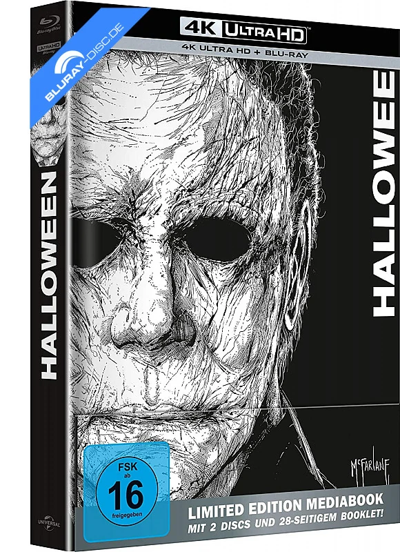 Halloween (2018) · Universal Pictures · 4K Mediabook · Cover A