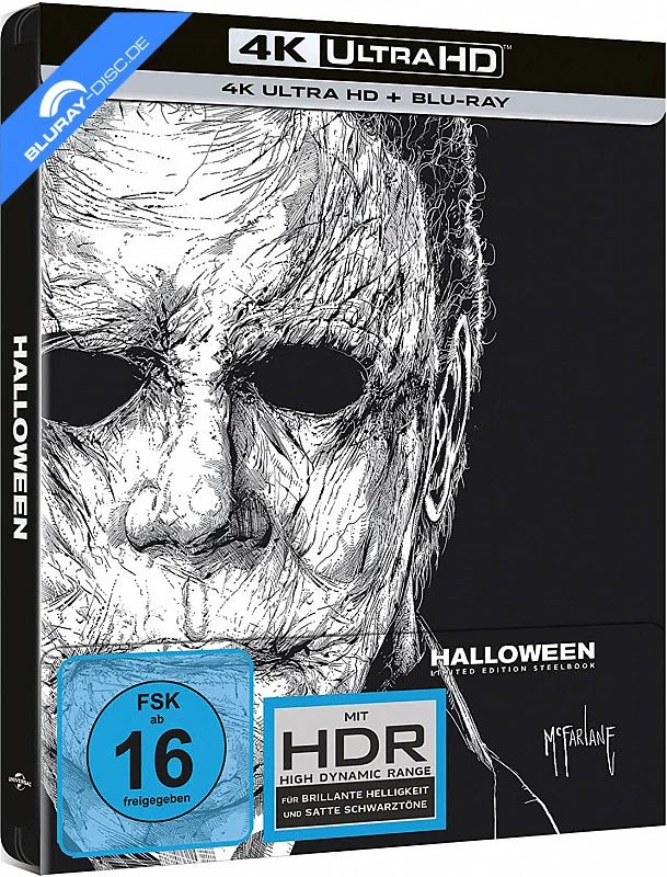 Halloween (2018) · Universal Pictures · 4K Steelbook · 2. Auflage / Neues Artwork