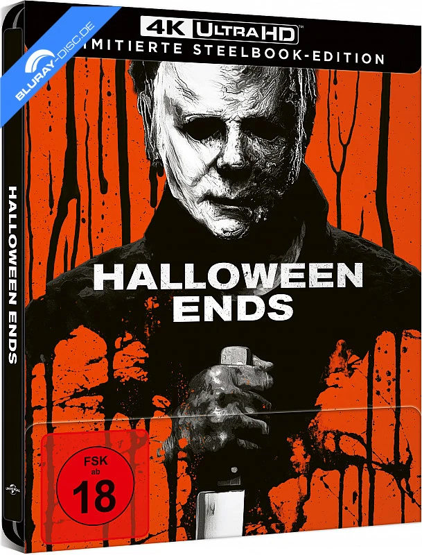 Halloween Ends · Universal Pictures Home Entertainment · 4K Steelbook