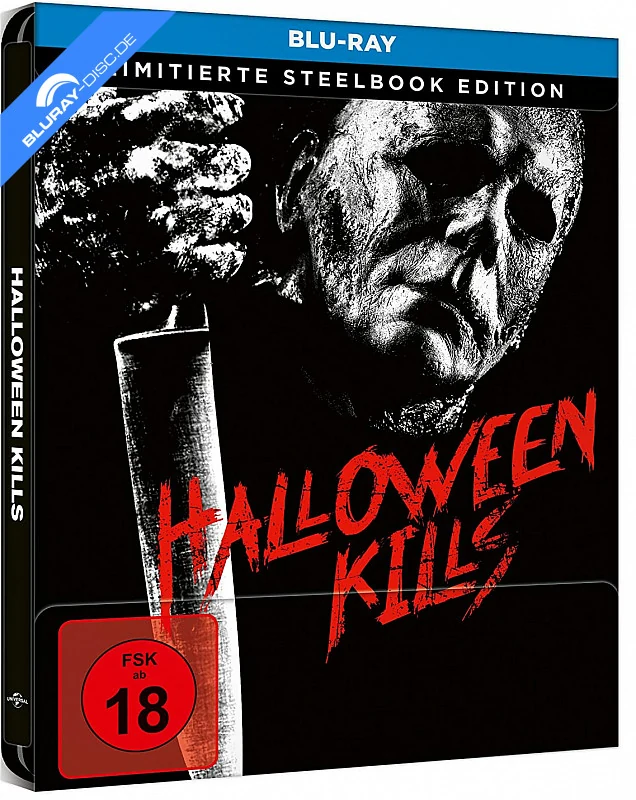 Halloween Kills · Universal Pictures Home Entertainment · Blu-ray Steelbook