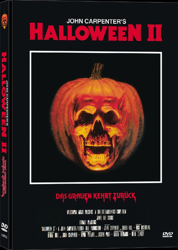 Halloween II – Das Grauen kehrt zurück · ILLUSIONS UNLTD. films · 3-Disc-Mediabook · 32 Seiten