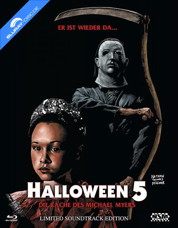 Halloween V – Die Rache des Michael Myers · NSM Records · Kleine Hartbox · Cover B + Soundtrack-CD