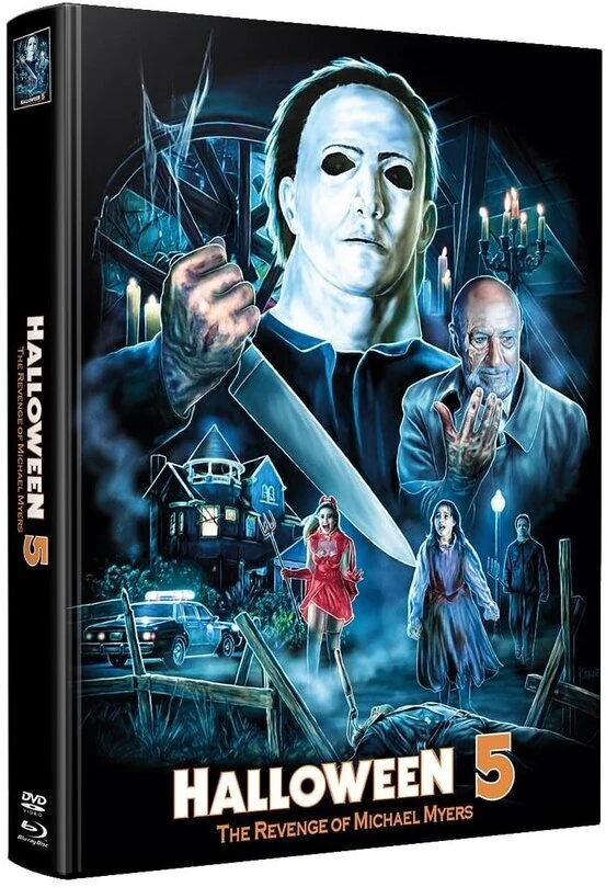 Halloween V – Die Rache des Michael Myers · Concorde Home Entertainment / AVV · Cover W · Wattiert