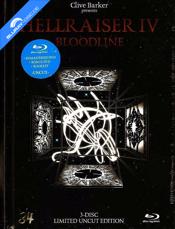 Hellraiser IV – Bloodline · 84 Entertainment · Black, ursprüngliche 2012er Ausgabe
