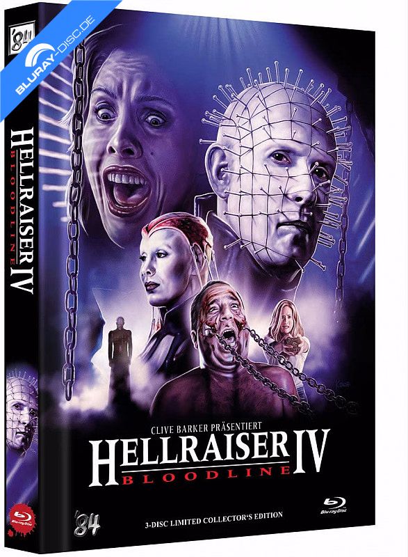 Hellraiser IV – Bloodline · 84 Entertainment · Cover H – eigenständiges 4K-Motiv
