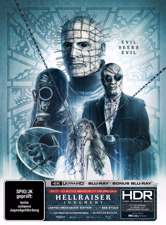 Hellraiser: Judgment · Turbine Medien · Cover B – abweichendes offizielles B-Motiv