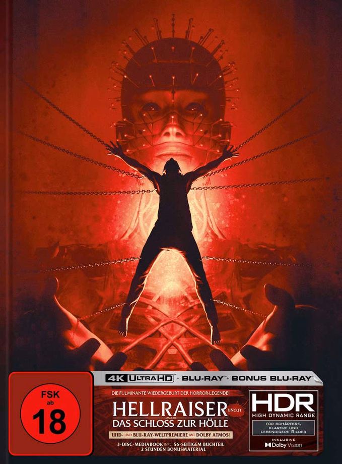 Hellraiser – Das Schloss zur Hölle · Turbine Medien · Cover D: Dark Design, Lederoptik