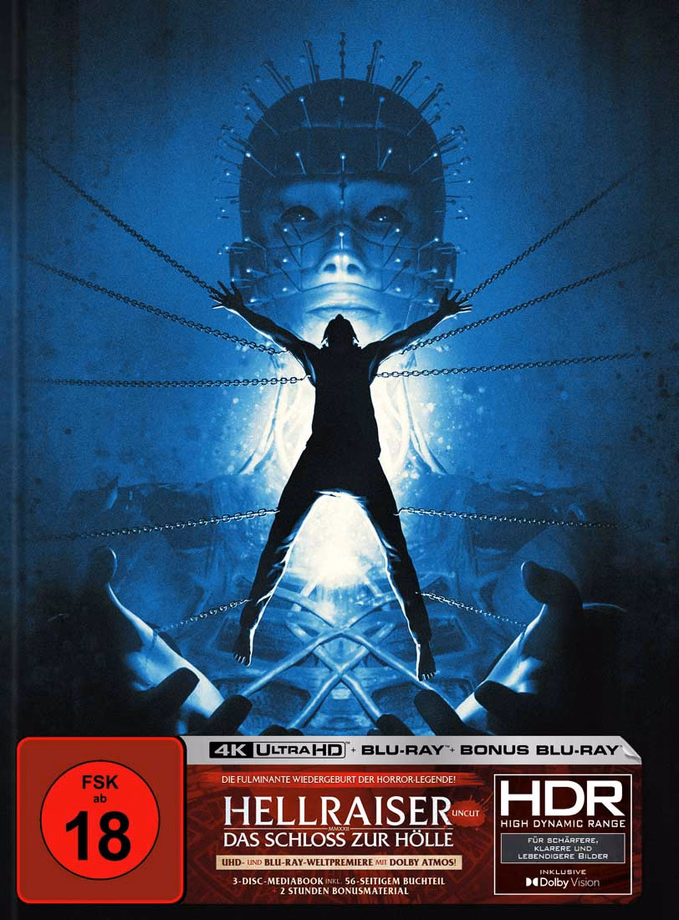 Hellraiser – Das Schloss zur Hölle · Turbine Medien · Cover E: Dark Design, neues eigenständiges Motiv/Lederoptik