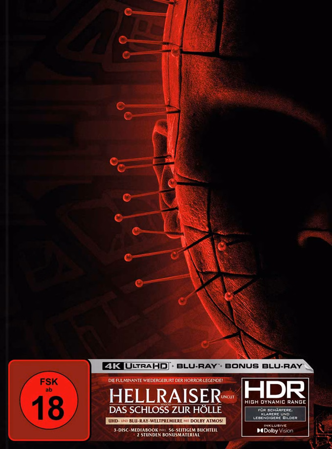 Hellraiser – Das Schloss zur Hölle · Turbine Medien · Cover F: Sascha Meurer, partieller Spotlack