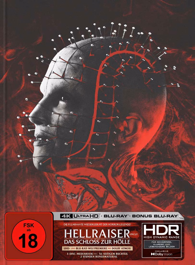 Hellraiser – Das Schloss zur Hölle · Turbine Medien · Cover G: Garry Marta, neues eigenständiges Motiv/Leinen-Struktur