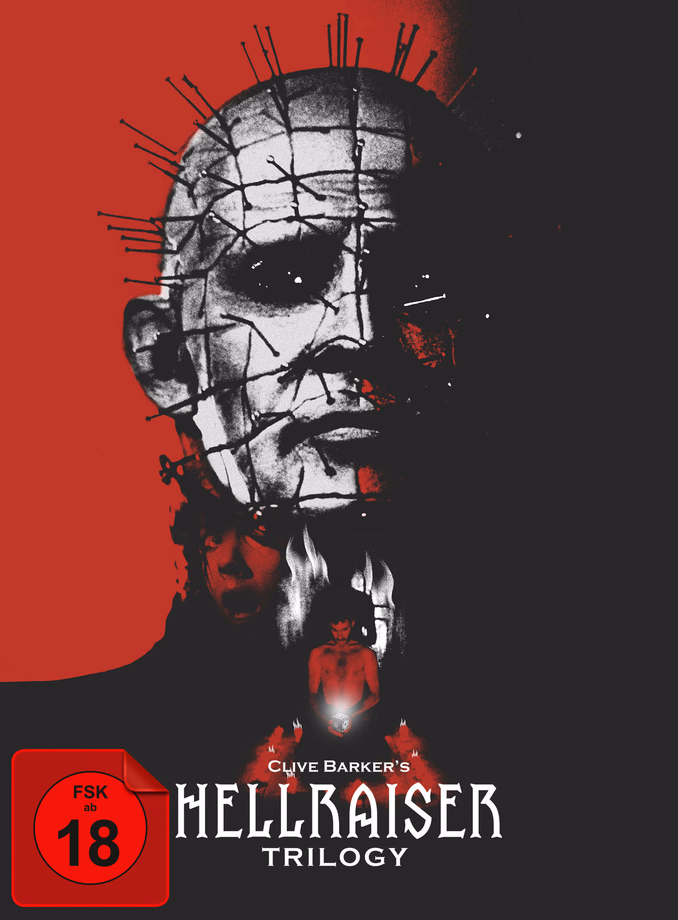 Hellraiser – Trilogie-Kollektionen (Teil 1–3) · Turbine Medien · Eigenständiges Turbine-Sammeldigipak (Blu-ray)
