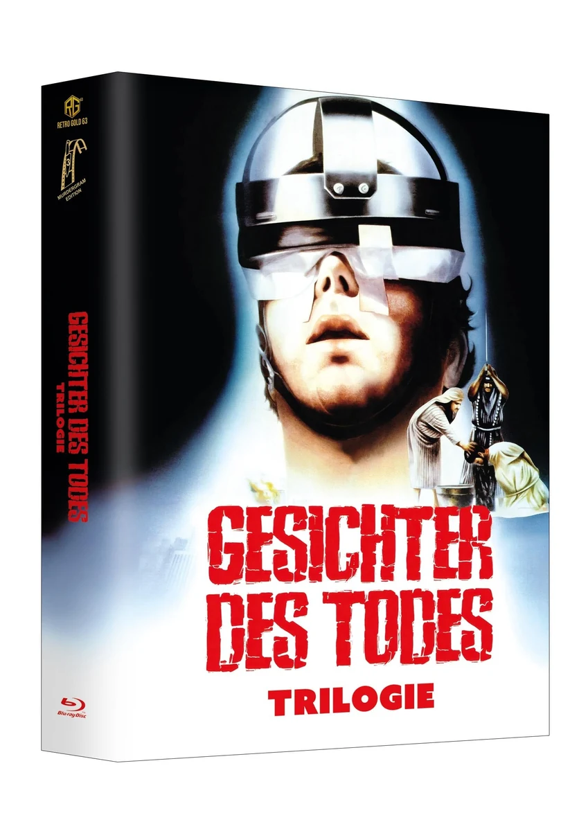 Gesichter des Todes · Teil 1–3 (Kollektion) · Retro Gold 63 · Murdergram Edition #3 · Cover C
