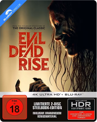 Evil Dead Rise · Warner Home Video · Deutsches 4K Limited Steelbook