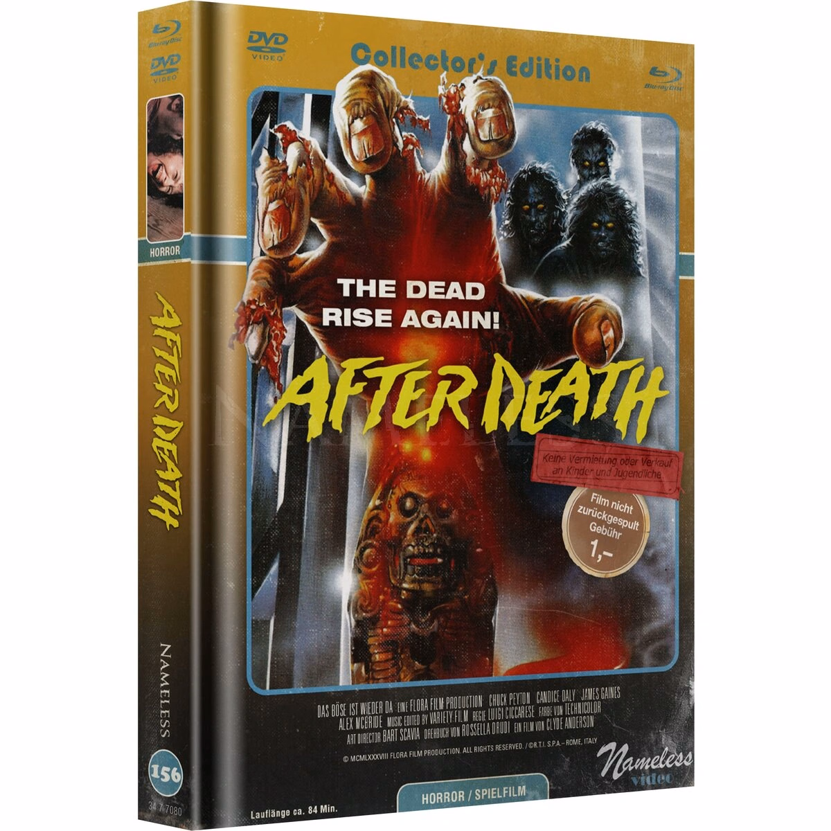 After Death / Zombie 4 · Nameless Media · Cover C – Retro