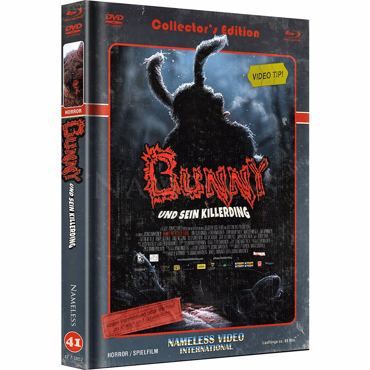 Bunny und sein Killerding · Nameless Media · Cover C – Retro