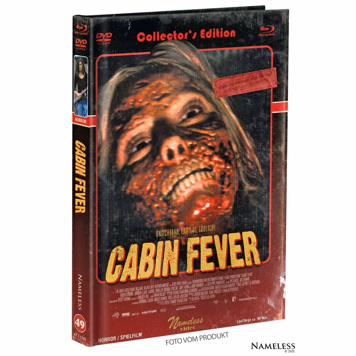 Cabin Fever · Nameless Media · Retro-Cover
