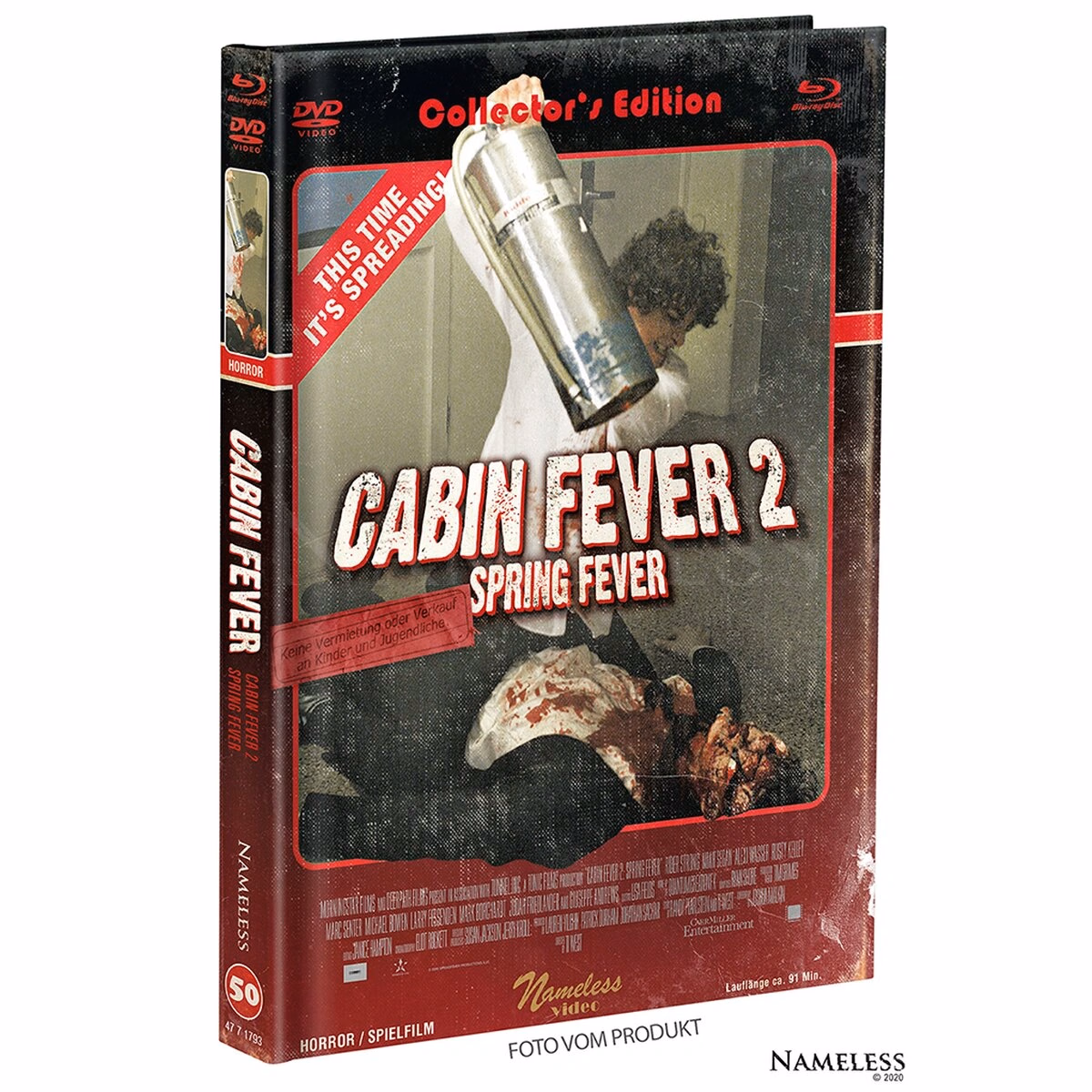 Cabin Fever 2: Spring Fever · Nameless Media · Retro-Cover