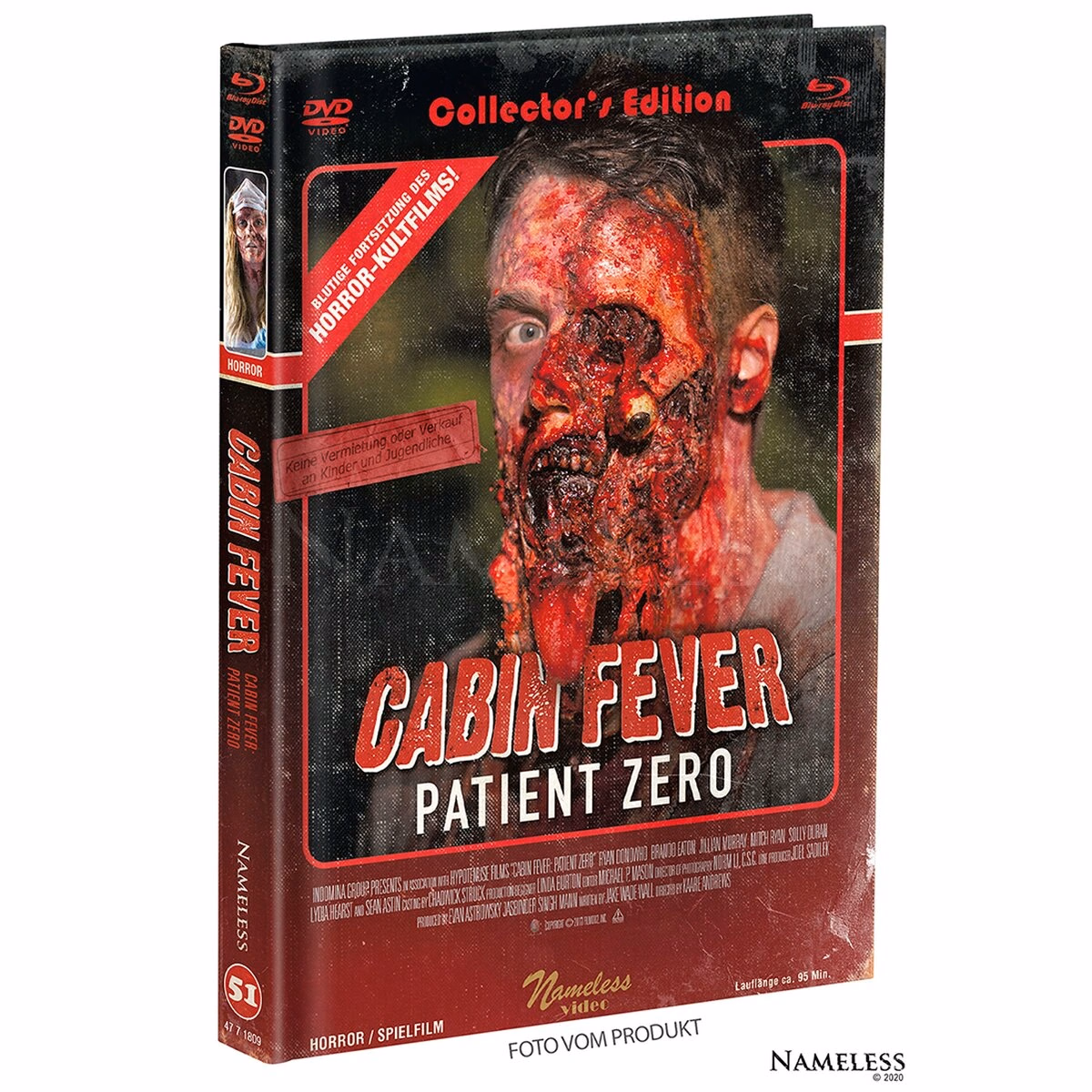 Cabin Fever: Patient Zero · Nameless Media · Retro-Cover