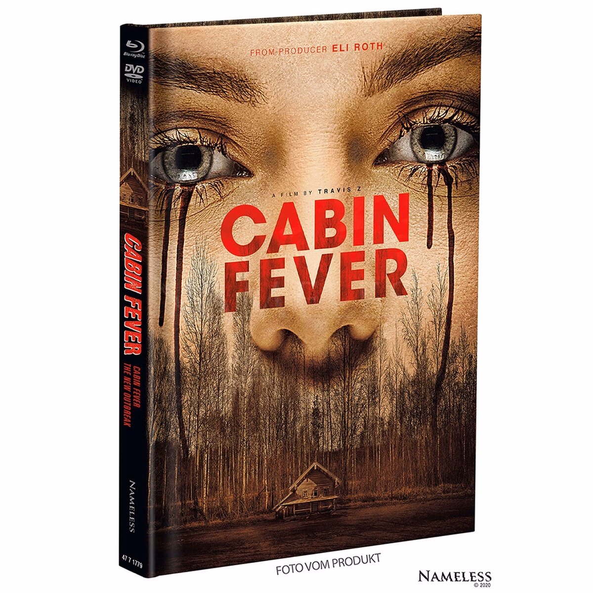 Cabin Fever – Remake (2016) · Nameless Media · Original-Cover; Verkaufsbezeichnung „Cabin Fever 4“