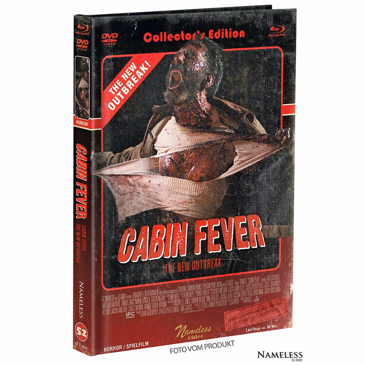 Cabin Fever – Remake (2016) · Nameless Media · Retro-Cover, im Shop „Cabin Fever 4 – Retro“