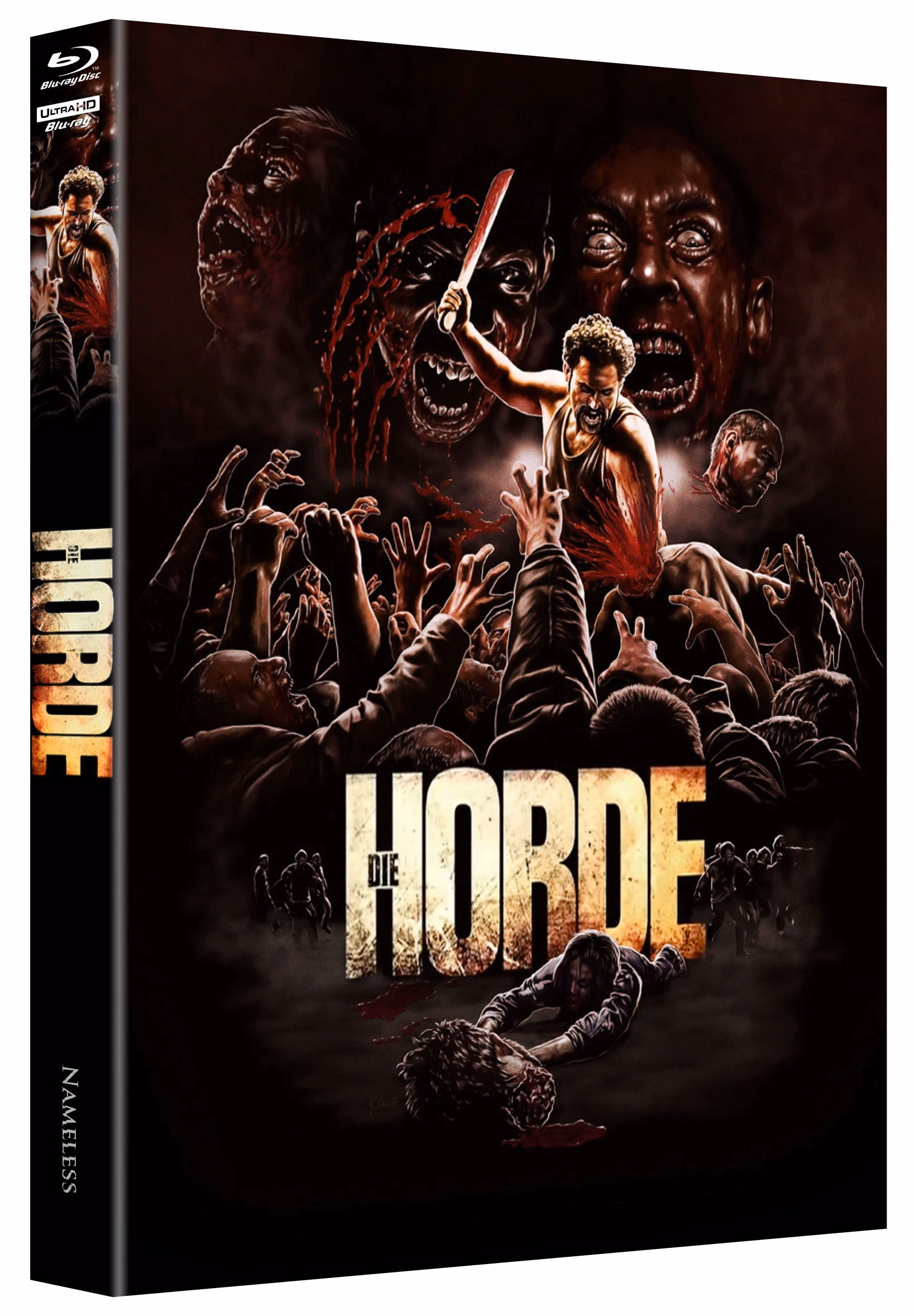 Die Horde · Nameless Media · Cover D (2026) – EYK-exklusiv