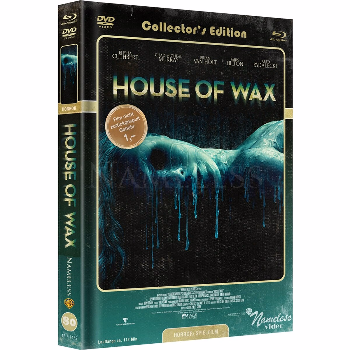 House of Wax · Nameless Media · Cover C – Retro