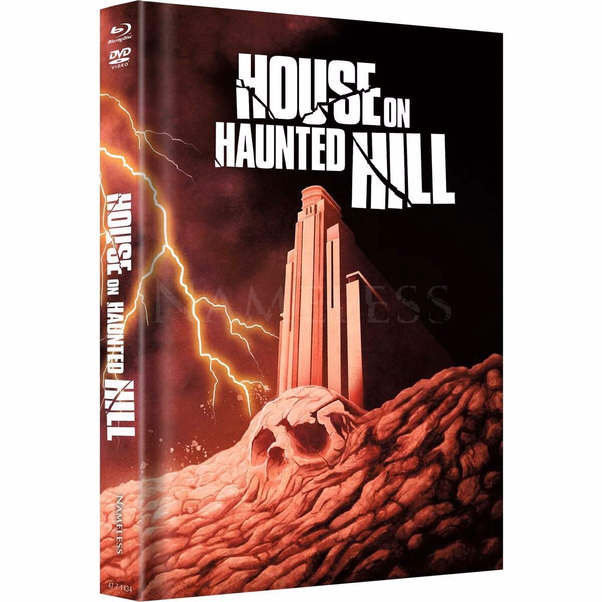 House on Haunted Hill · Nameless Media · Cover B – Artwork