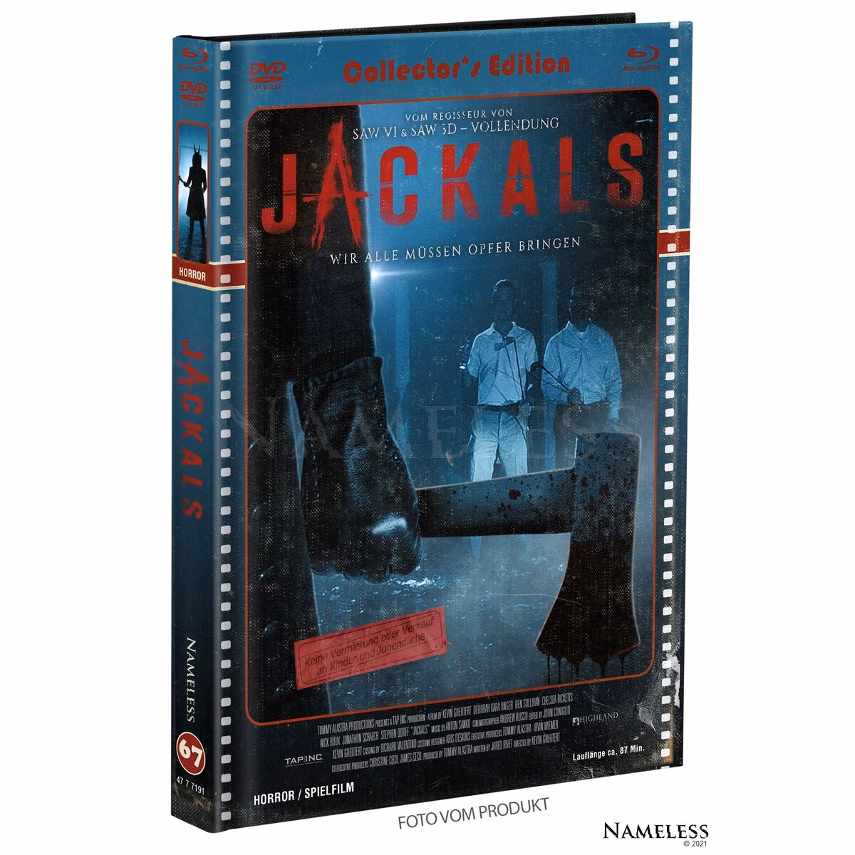 Jackals · Nameless Media · Cover C – Retro