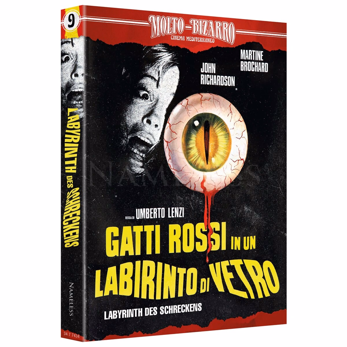 Labyrinth des Schreckens · Nameless Media · Cover A – Molto Bizarro