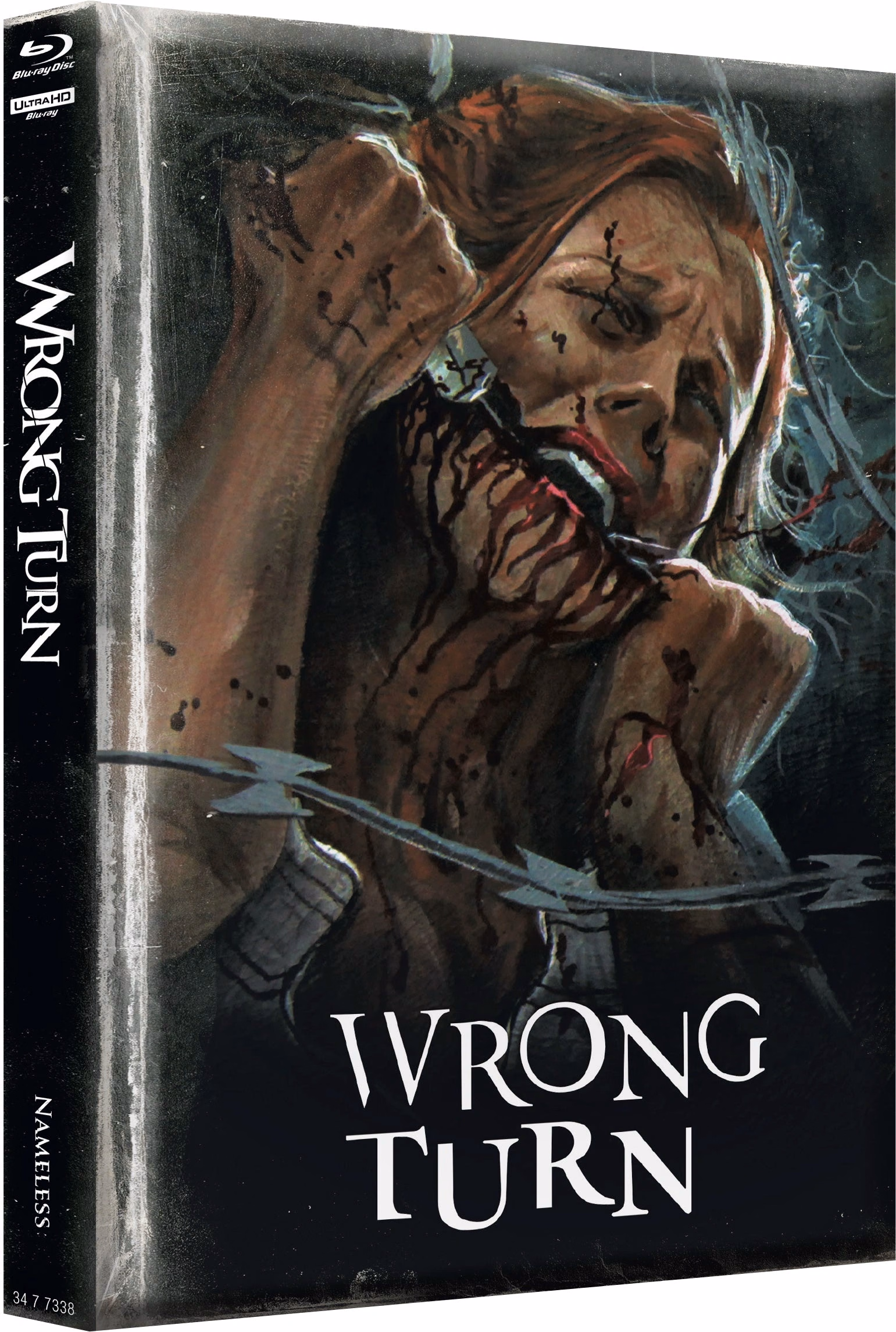 Wrong Turn · Nameless Media · Cover B – wattiert