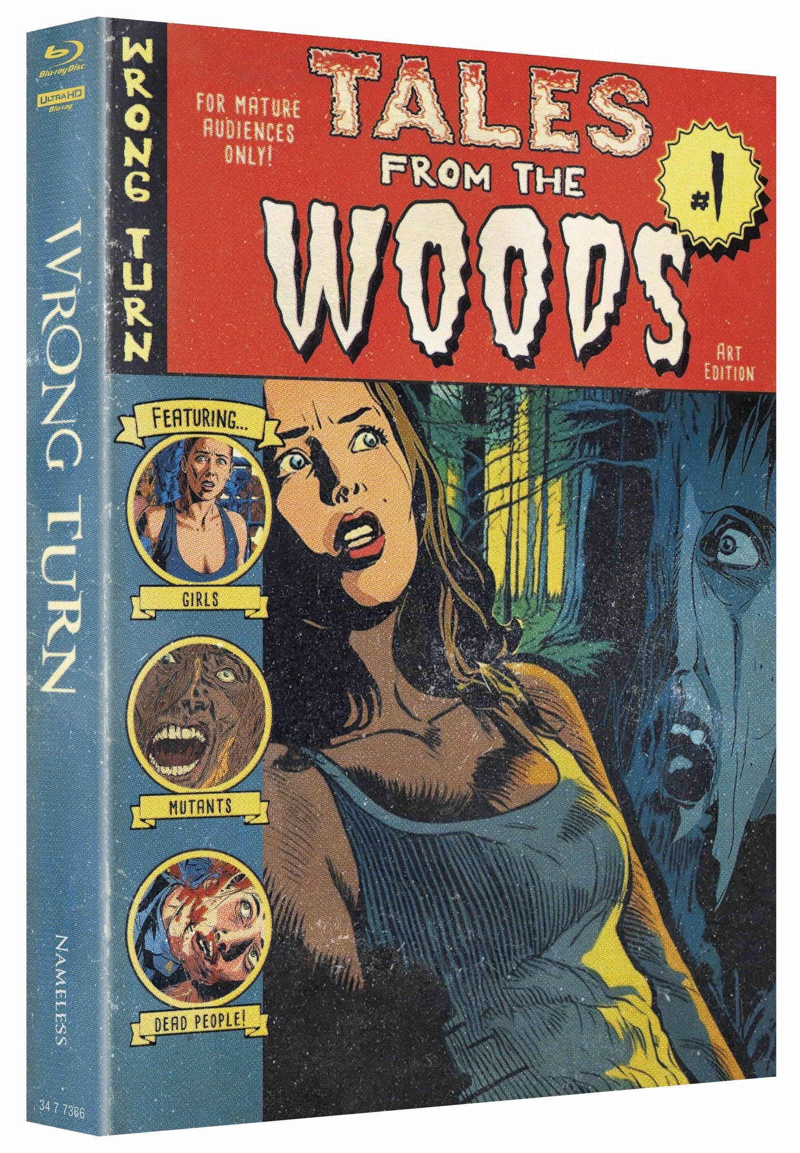 Wrong Turn · Nameless Media · Cover D – Comic