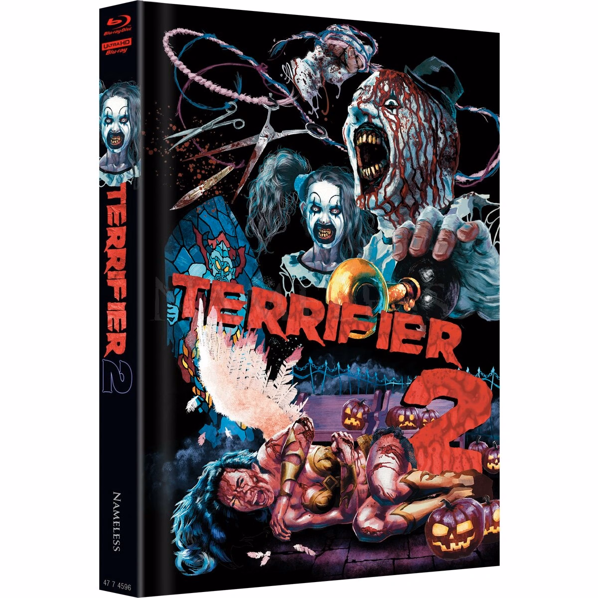 Terrifier 2 · Nameless Media · Cover E – Scissors