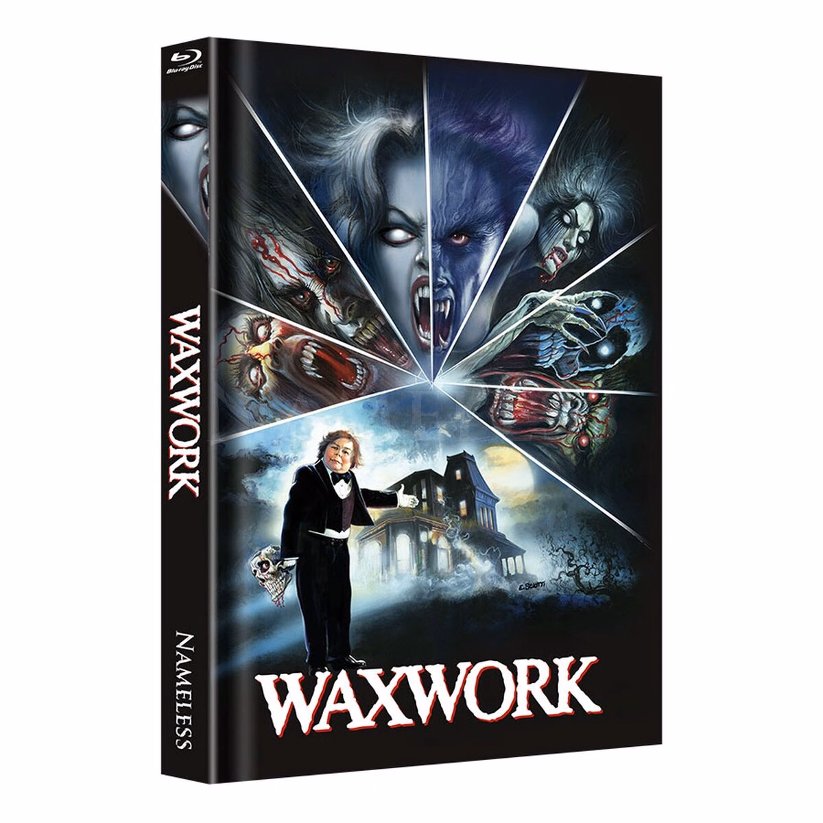 Waxwork · Nameless Media · Artwork-Cover von Enzo Sciotti