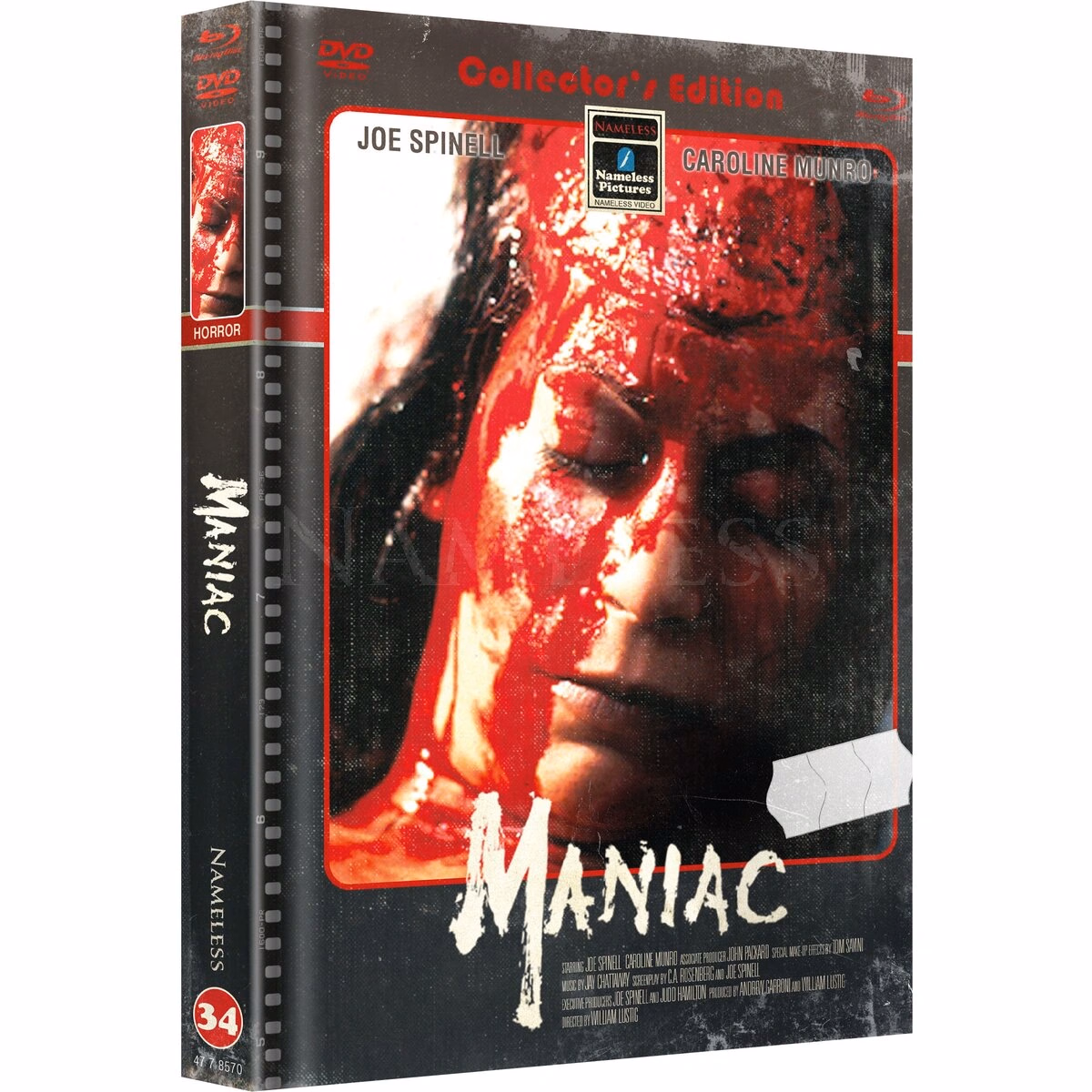 Maniac · Nameless Media · Cover B – Retro