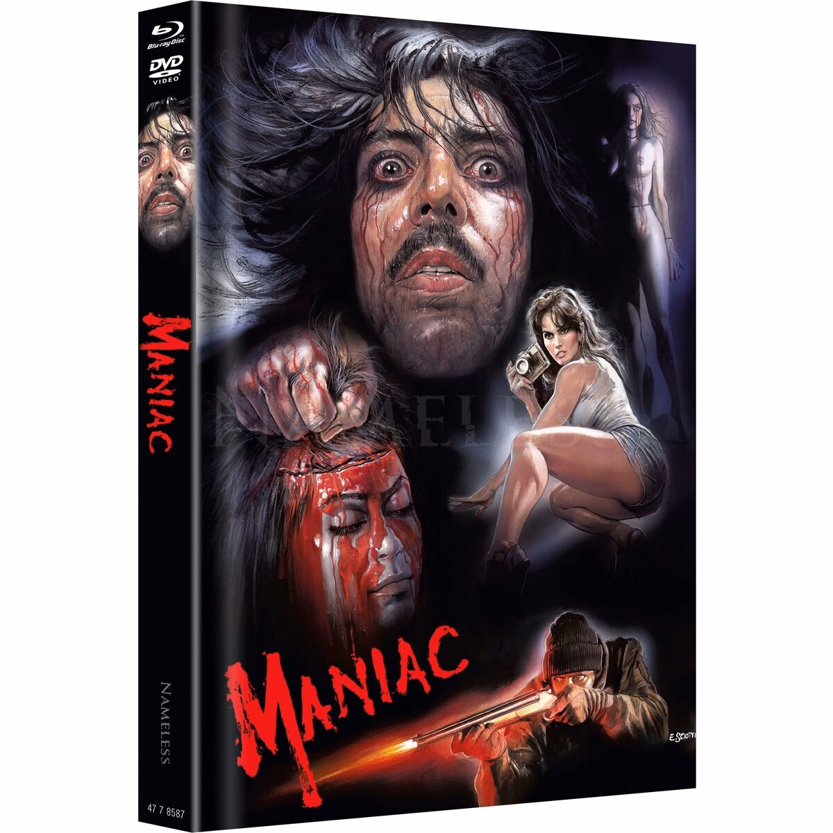 Maniac · Nameless Media · Cover C – Sciotti