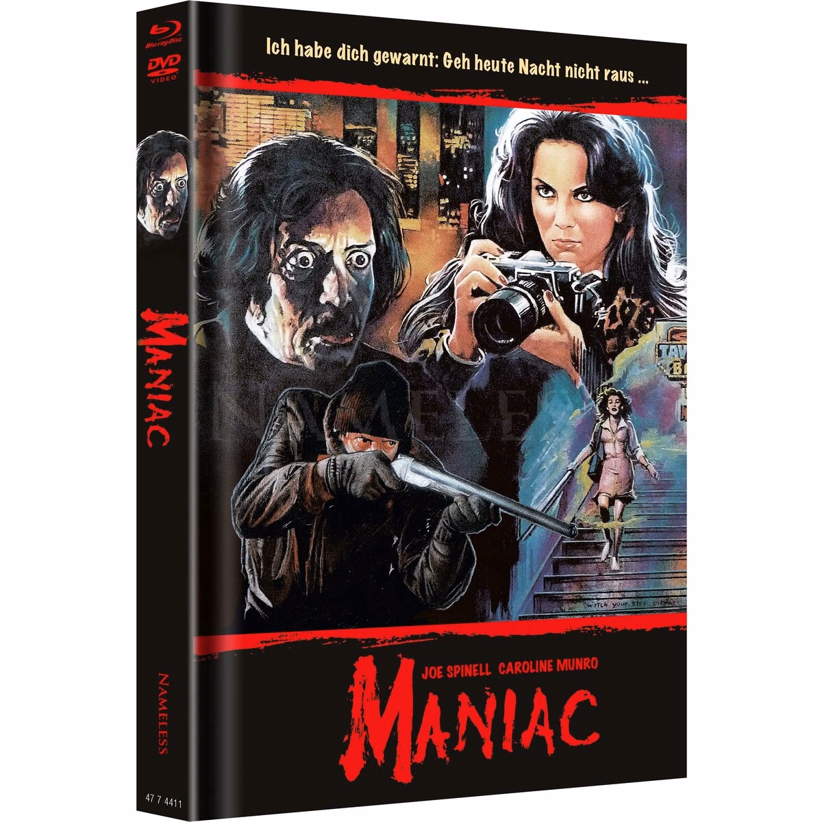 Maniac · Nameless Media · Cover D – Fotografin