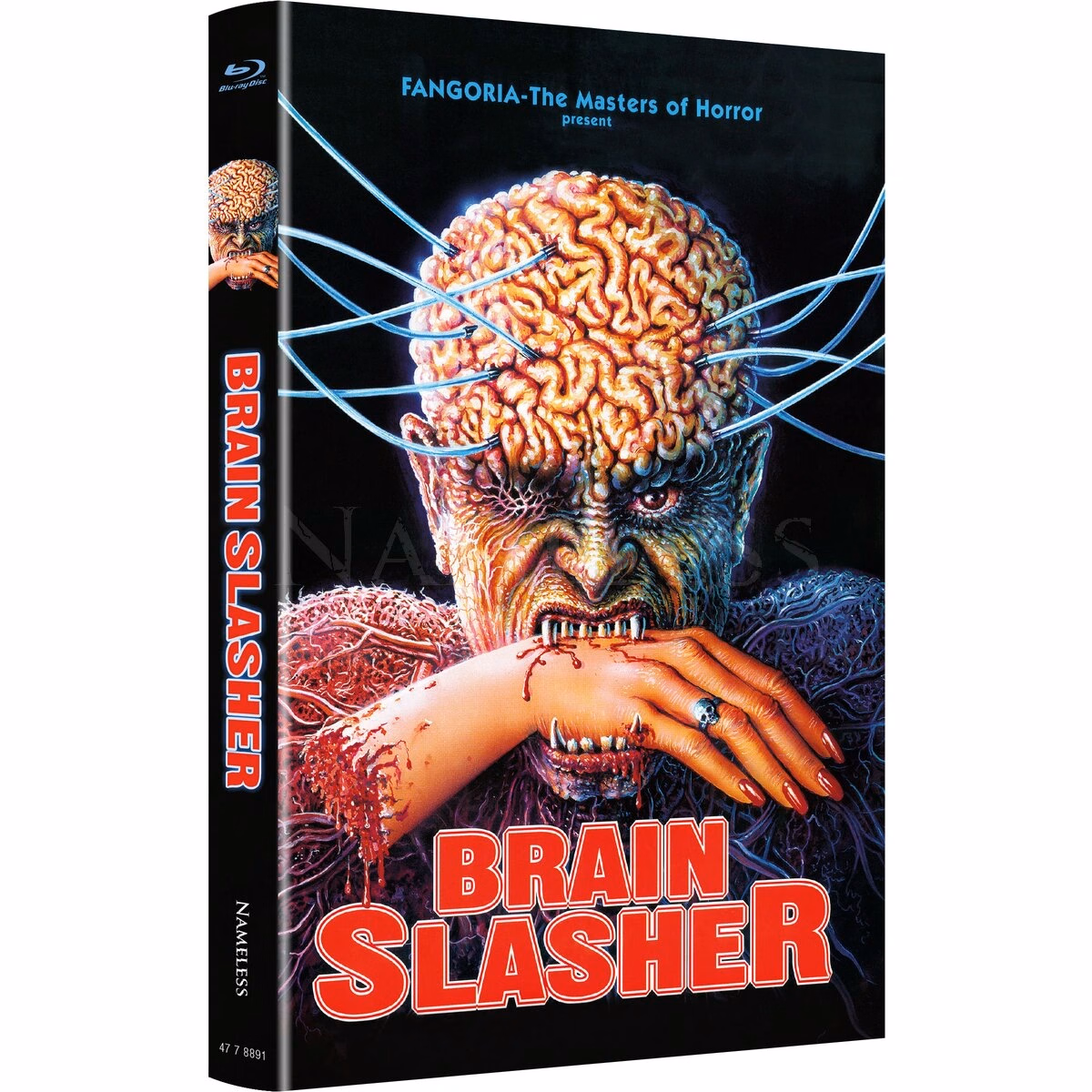 Brain Slasher · Nameless Media · Große Hartbox