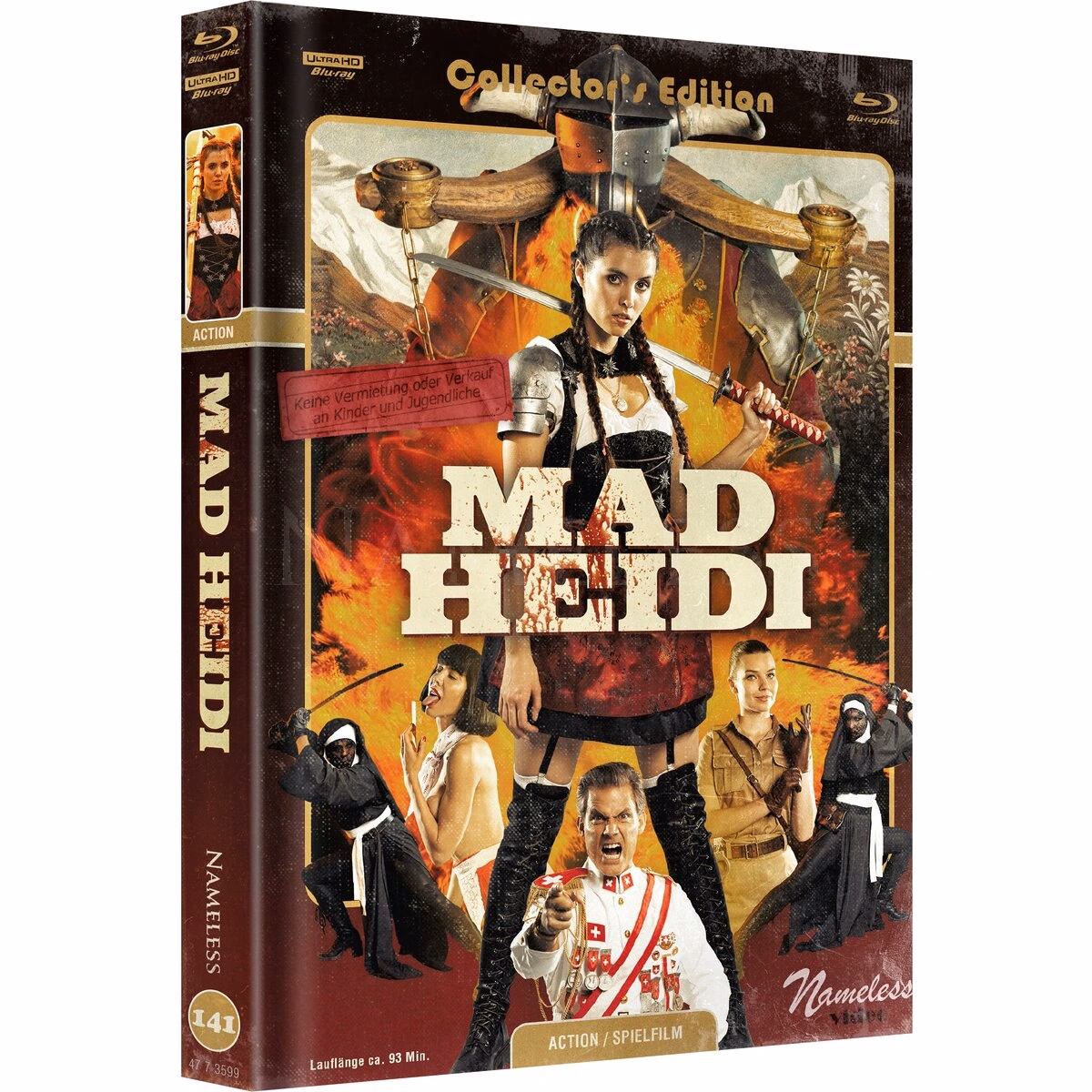 Mad Heidi · Nameless Media · Cover C – Retro