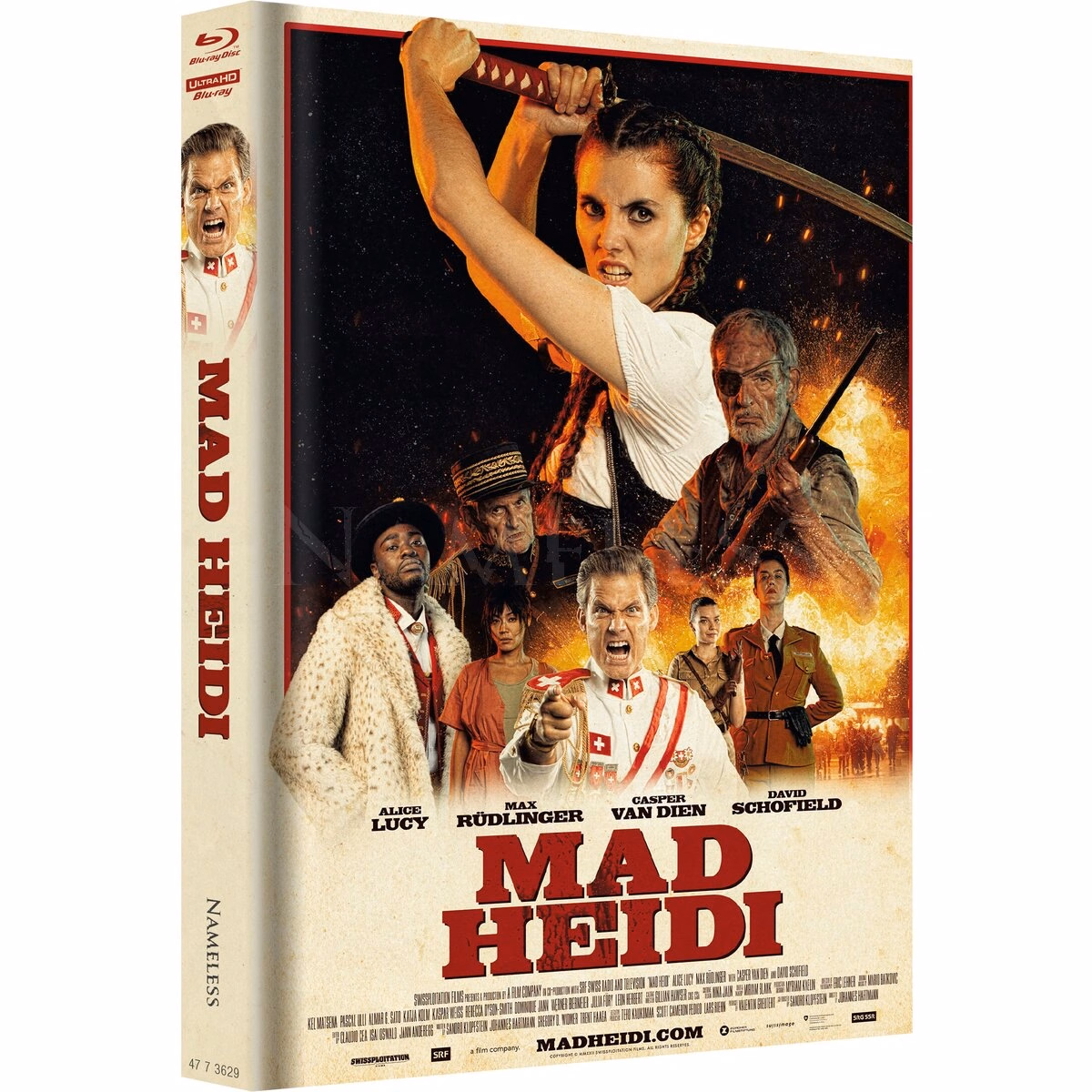 Mad Heidi · Nameless Media · Cover D – Weiß