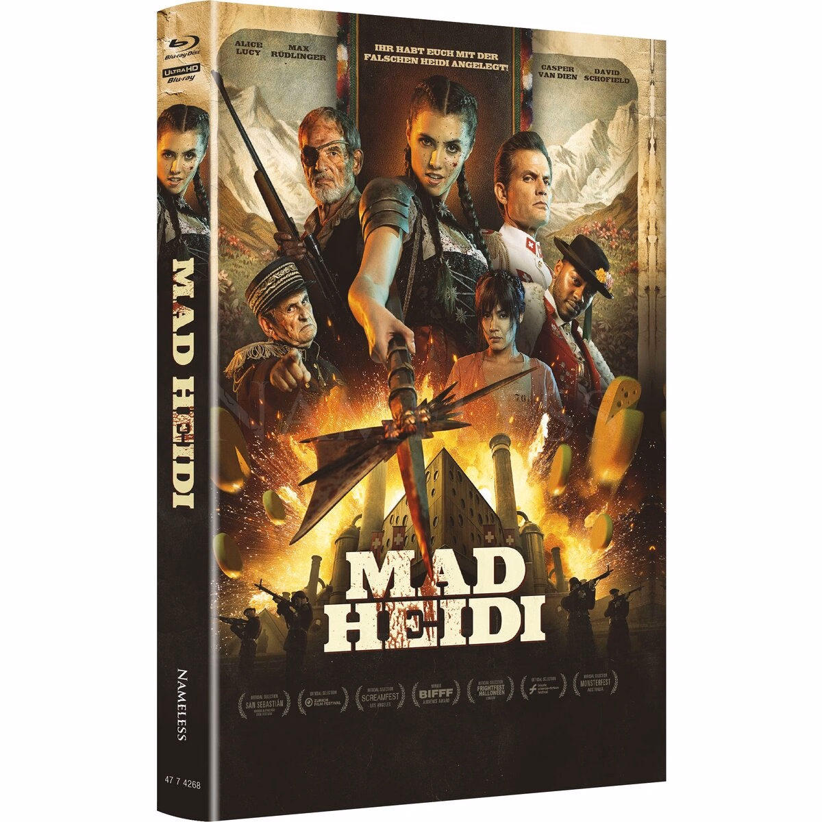 Mad Heidi · Nameless Media · Große Hartbox