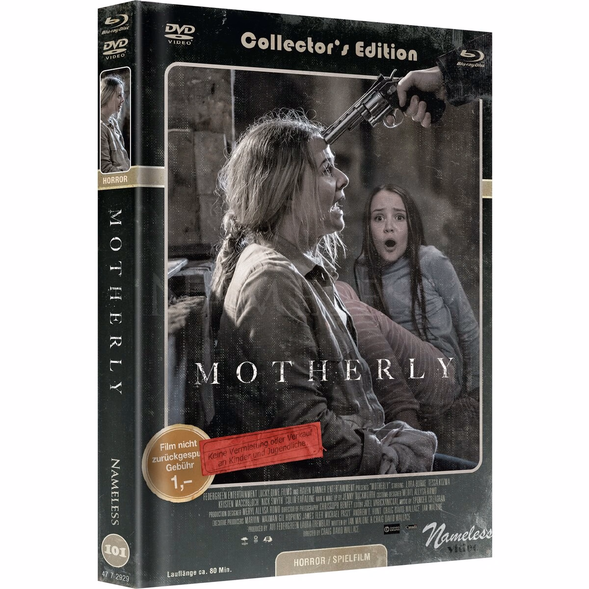 Motherly · Nameless Media · Cover C – Retro