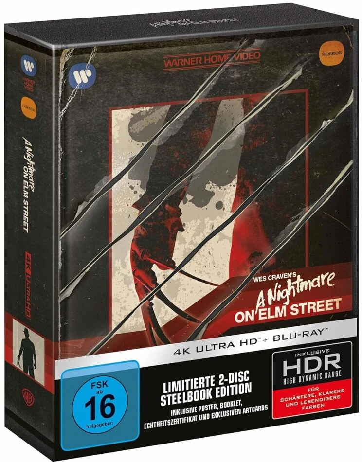 Nightmare – Mörderische Träume · Warner Home Video · 40th Anniversary Ultimate Collector’s Edition