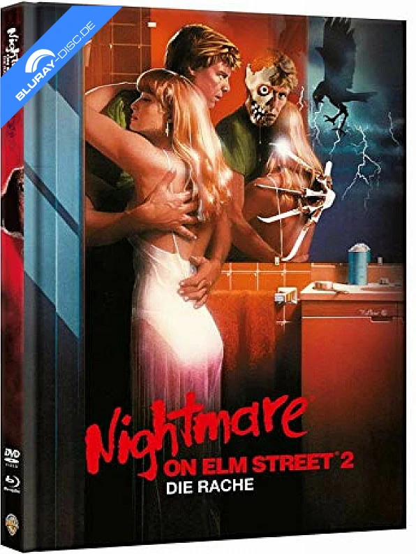 Nightmare on Elm Street 2 – Die Rache · Warner Home Video / ELEA-Media · Limited Mediabook Edition 2018 · unwattiert