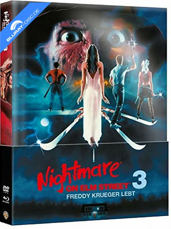 Nightmare on Elm Street 3 – Freddy Krueger lebt · Warner / ELEA-Media · Wattierte Limited Edition 2018