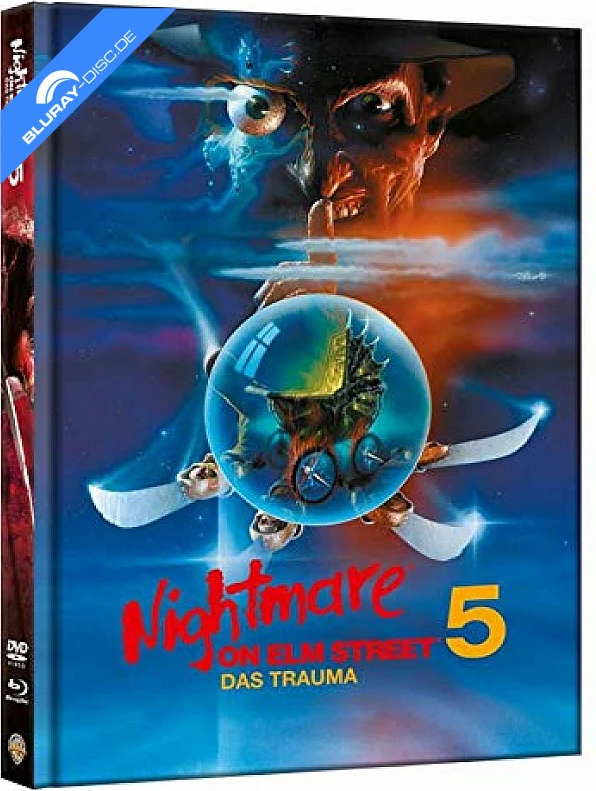 Nightmare on Elm Street 5 – Das Trauma · Warner Home Video / ELEA-Media · Limited Mediabook Edition 2018 · unwattiert